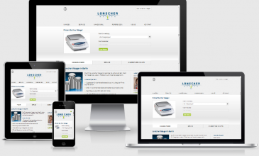 Responsive Webdesign mit Wordpress für Lonscher Waagen