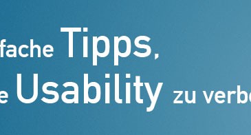 Usability verbessern