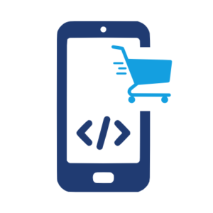 Icon barrierefreies Online-Shopping