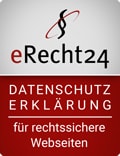 eRecht24 Siegel Datenschutz